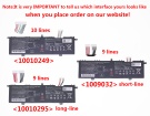 U638560pv-3s1p-gauge batteri, 11.4V 5100mAh acer u638560pv-3s1p-gauge laptop batterier