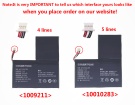 Crelander p8 mini batteri, 11.4V 3200mAh rtdpart crelander p8 mini laptop batterier