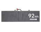 A1403 hög kapacitet batteri, 15.5V 5935mAh xiaomi a1403 laptop batterier