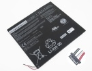 Dynapad wt12pe hög kapacitet batteri, 3.8V 6500mAh toshiba dynapad wt12pe laptop batterier