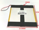 4013392 hög kapacitet batteri, 3.7V 8000mAh other 4013392 laptop batterier