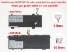 Ms-13f1 hög kapacitet batteri, 7.4V 6400mAh msi ms-13f1 laptop batterier