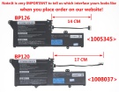 Pc-vp-bp120 batteri, 11.52V 3166mAh nec pc-vp-bp120 laptop batterier