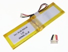 Hs-5054192 batteri, 7.6V 4000mAh rtdpart hs-5054192 laptop batterier