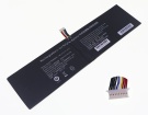 Aec3672137-2s1p hög kapacitet batteri, 7.7V 6000mAh rtdpart aec3672137-2s1p laptop batterier