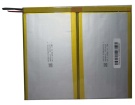 Aec3075125 batteri, 7.6V 3700mAh rtdpart aec3075125 laptop batterier