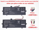 Ezbook s5 go batteri, 7.6V 4000mAh jumper ezbook s5 go laptop batterier