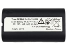 Scanstation c10 laser scanner hög kapacitet batteri, 14.8V 5800mAh leica scanstation c10 laser scanner mätinstrument batterier