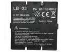 M800 batteri, 3.7V 1600mAh biolight m800 medicinsk batterier