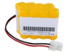 Ar1200-view batteri, 9.6V 1700mAh cardioline ar1200-view medicinsk batterier