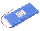 Vitalogik 4500 hög kapacitet batteri, 14.8V 5200mAh charter kontron vitalogik 4500 medicinsk batterier