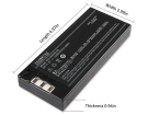 C58 batteri, 14.8V 2200mAh comen c58 medicinsk batterier