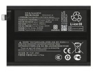 Br50 hög kapacitet batteri, 3.91V 5500mAh redmi br50 mobil batterier