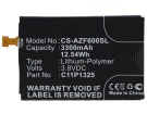 C11p1325 hög kapacitet batteri, 3.8V 3300mAh asus c11p1325 mobil batterier