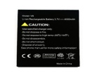 Guophone v9 hög kapacitet batteri, 3.7V 4000mAh guophone guophone v9 mobil batterier