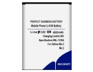 Mix2 5.7 inch hög kapacitet batteri, 3.8V 4600mAh ulefone mix2 5.7 inch mobil batterier