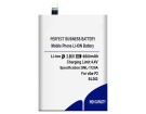 Vibe p2 p2c72 hög kapacitet batteri, 3.85V 6500mAh lenovo vibe p2 p2c72 mobil batterier