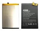 Y6 max hög kapacitet batteri, 3.8V 4300mAh doogee y6 max mobil batterier