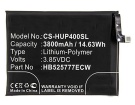 Ana-l04 hög kapacitet batteri, 3.85V 3700mAh huawei ana-l04 mobil batterier