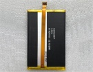 P6000 hög kapacitet batteri, 3.85V 6180mAh blackview p6000 mobil batterier