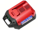 51850t batteri, 60V 5mAh toro 51850t verktyg batterier