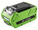 20642 batteri, 40V 2500mAh greenworks 20642 verktyg batterier