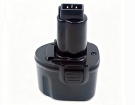 Dw925k2 batteri, 7.2V 2000mAh dewalt dw925k2 verktyg batterier