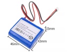 W710 batteri, 11.1V 650mAh ecovacs w710 robot batterier